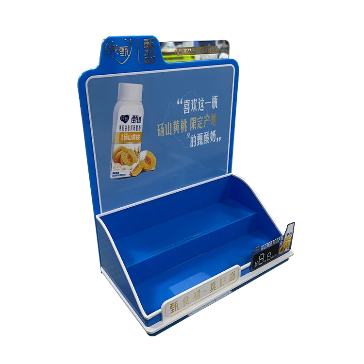 Desktop display rack for chocolate and snack FMCG promotions.webp