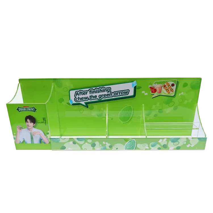 CVS Dining Area Desktop Acrylic Display Stand for Fresh Food | Custom Retail POP Display Manufacturer