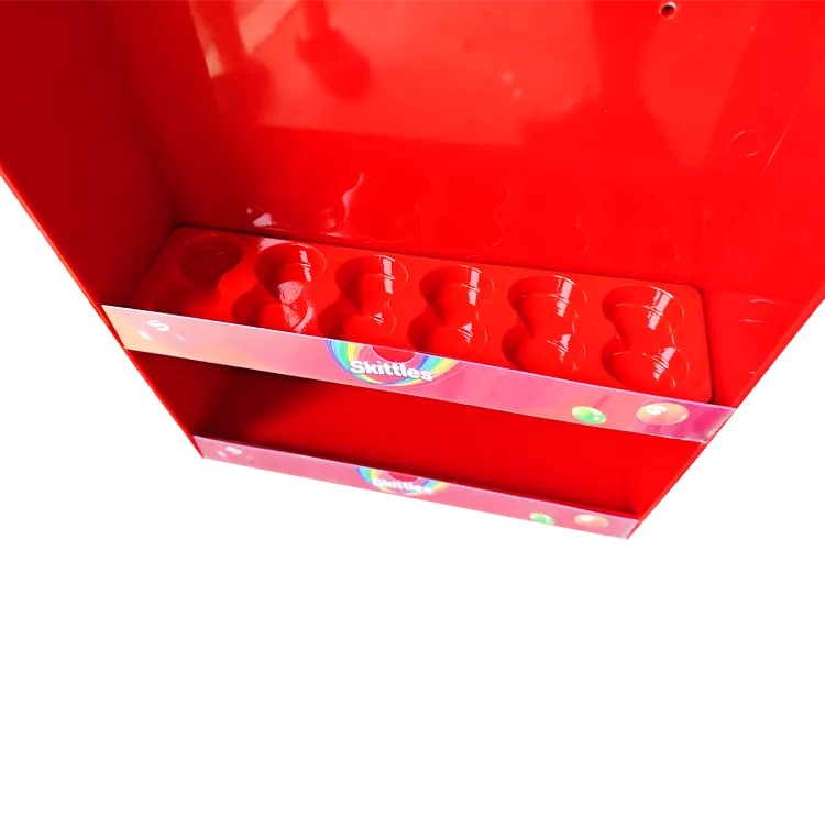 Hanging injection molded POP display integrated into modular retail display system.webp