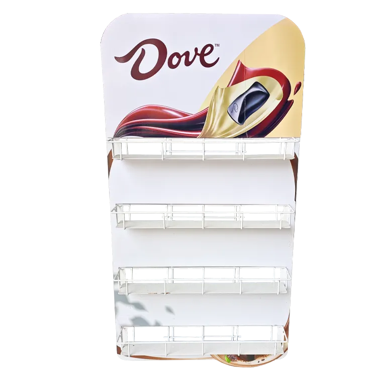Custom Hanging Metal Display Stand | Cost-Effective Retail POP Display for FMCG
