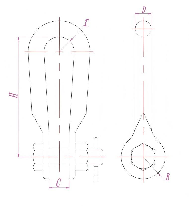 Anker-Schackle (Typ UL)