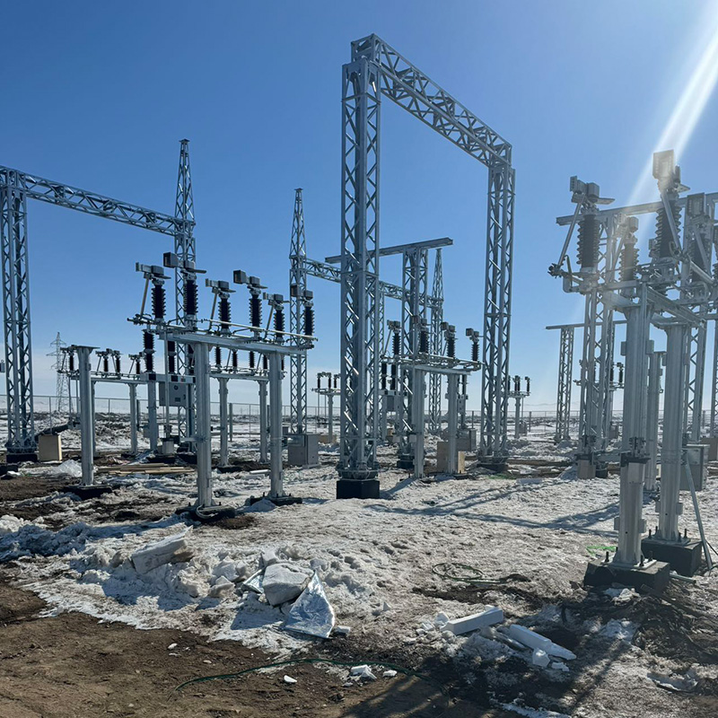 What are the requirements for substation site selection?