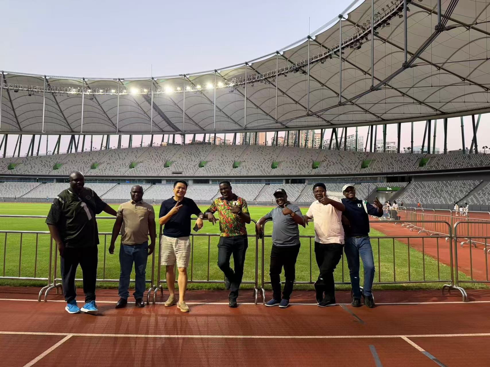 A High-Level Visit Focused on Stadium Infrastructure