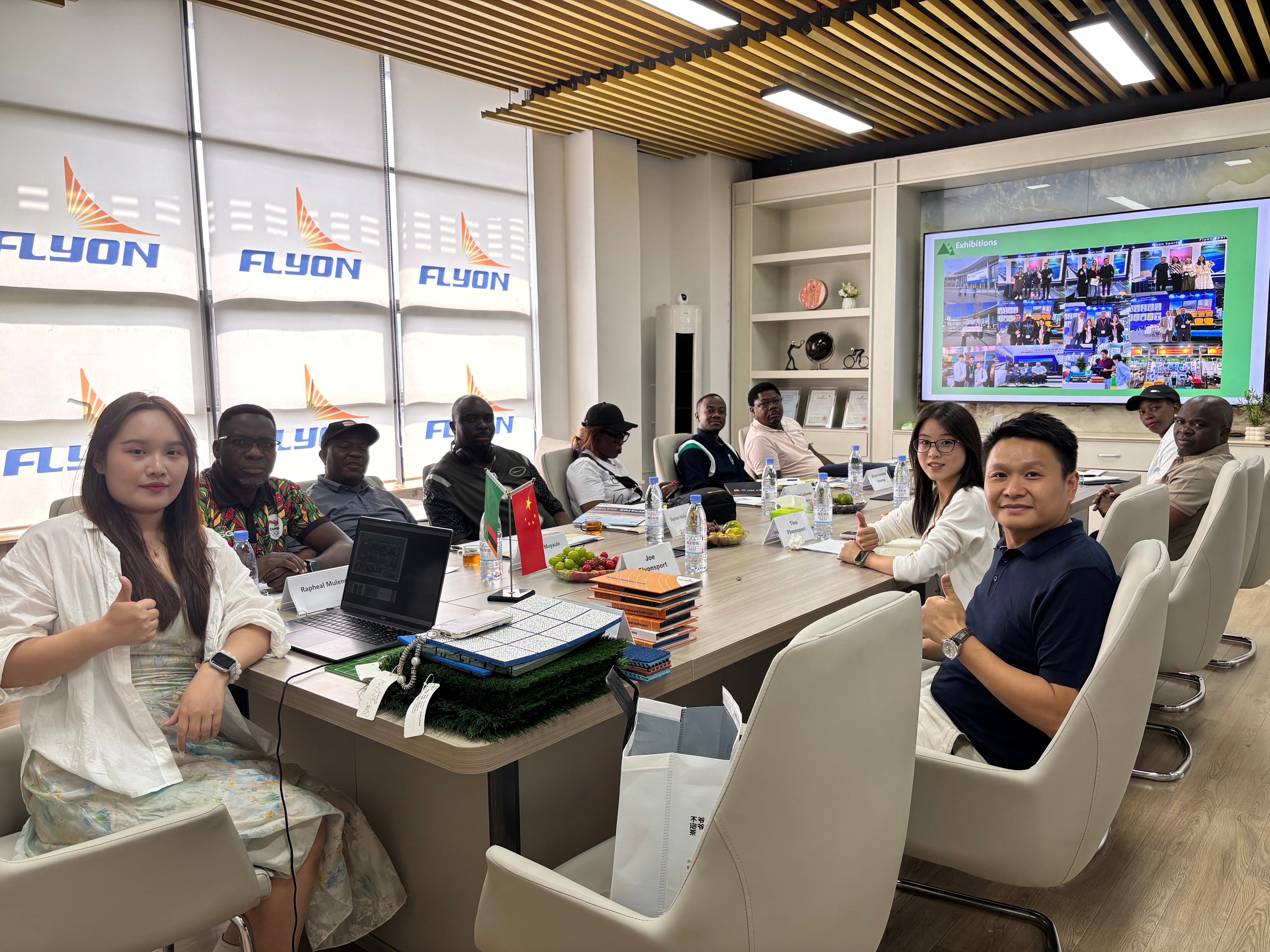 A High-Level Visit Focused on Stadium Infrastructure