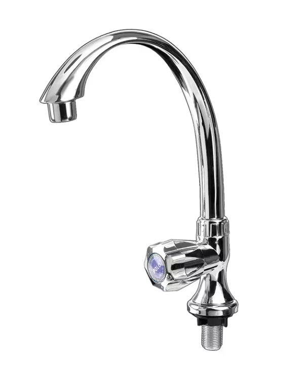 1/2 Ċes ABS Tifta Unika tal-Mġieba Chrome Minima Swann Cock għall-Kukina
