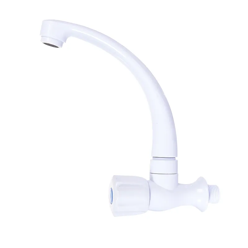 Rubinetto per lavandino in ABS elettroplaccato a manopola singola da montare sulla parete per rubinetto da un buco per lavabo con funzionalità dosata