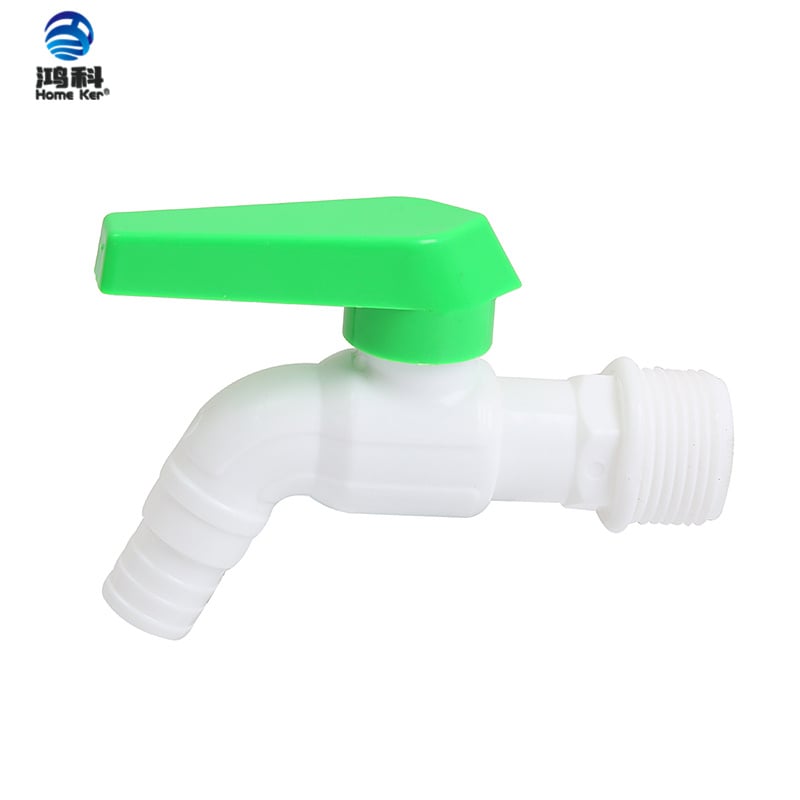 HongKe PVC Water Tap Plastic Kitchen Household Faucet Easy Installation