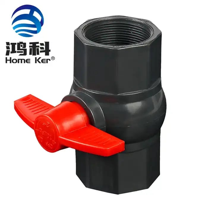 Ang Itim na Grey Valve na may Pula Butterfly Handle: Ang Pinakamainam na Kaalyado sa Plumbing!
