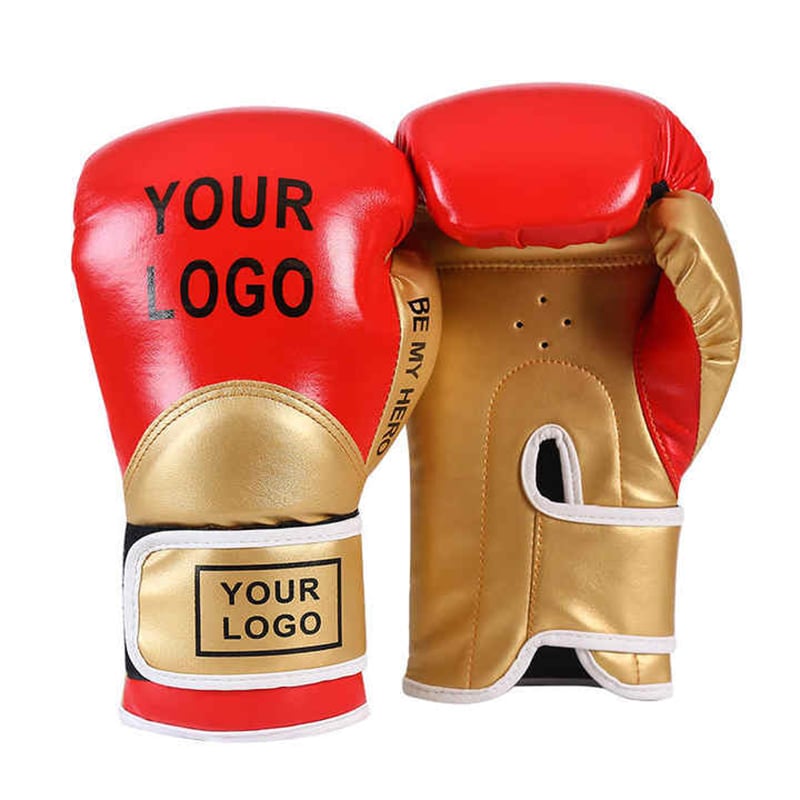 High quality PU Leather boxing gloves Training Martial Arts training 8 OZ Kickboxing Sparring Muay Thai glove boxing