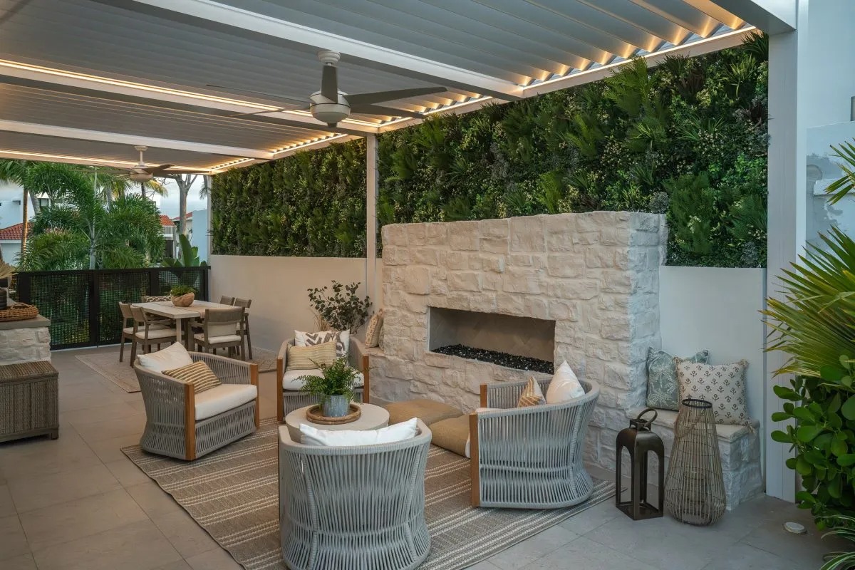 Pergola-Specific Hanging Electric Fan Gentle Breeze for Summer Comfort