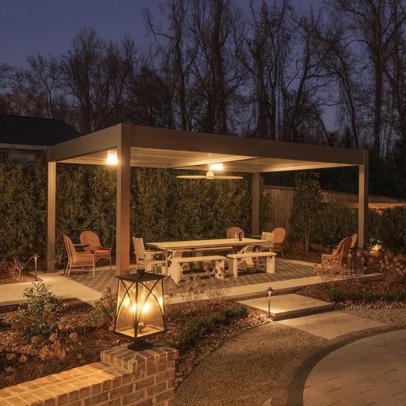 Pergola-Specific Hanging Electric Fan Gentle Breeze for Summer Comfort