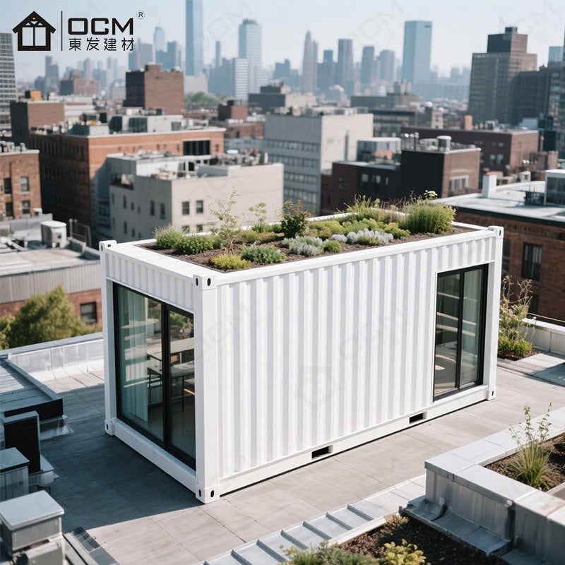 OCM 14ft Ultra-Compact Custom Shipping Container House Multi-Scenario Tiny Container Home