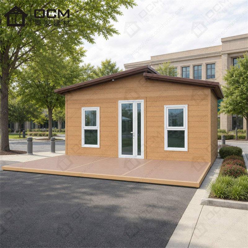 OCM 20ft Expandable Container Home with Kitchen and Restroom for Independent Guest Living and Vacation Rentals