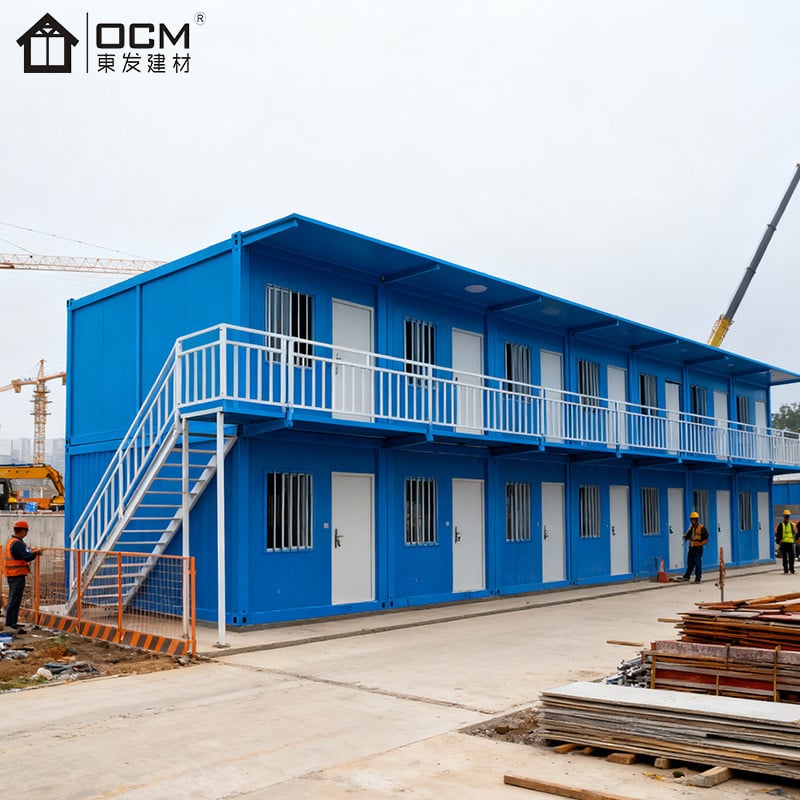 rumah Kontainer Flat Pack Ekonomis 40 Kaki – Solusi Skala Besar OCM Ramah Anggaran