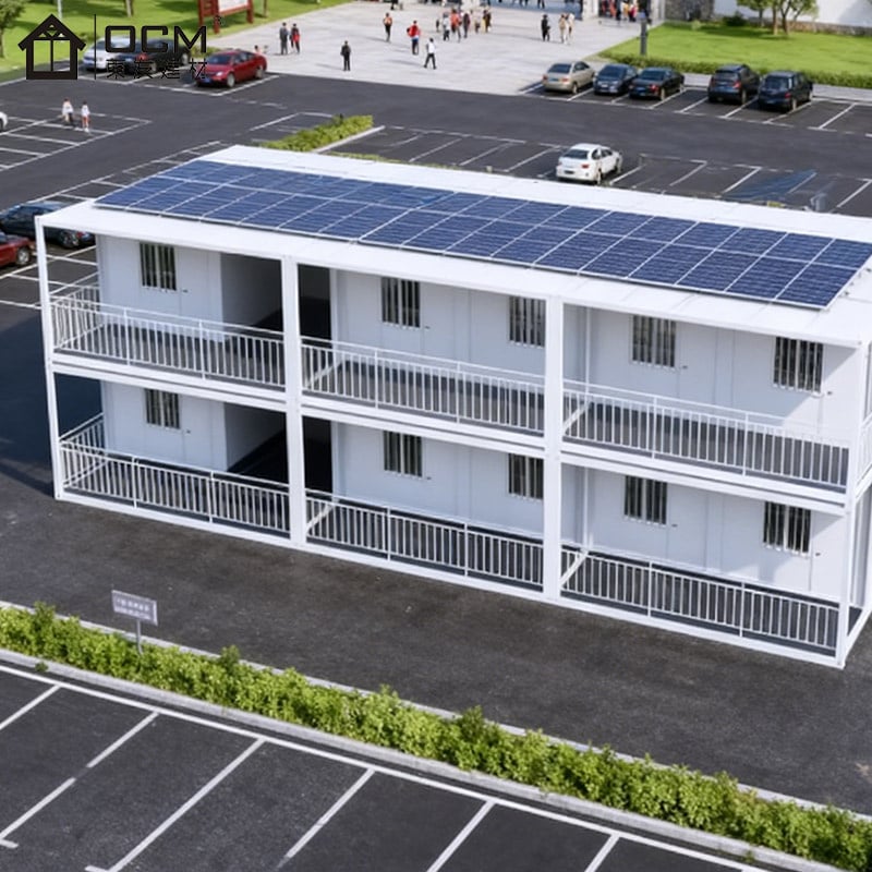 35FT Custom Spacious Foldable Container House - OCM Cultural Tourism & Commercial Complex Solution