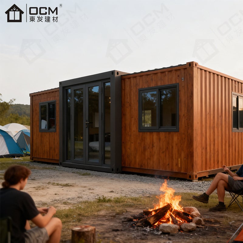 OCM منزل عطلات بطول 30 قدمًا في حاوية قابلة للتوسيع — إقامة فاخرة لممارسة التخييم الفاخر (Glamping) وبيوت الضيافة البوتيكية (B&B)