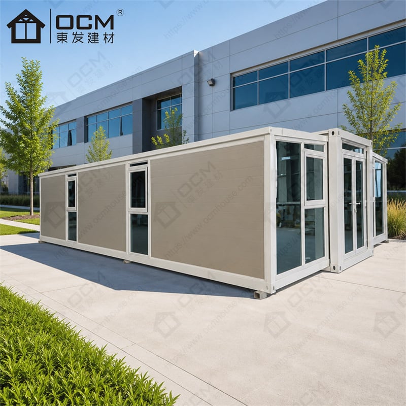 OCM 40ft Two-Bedroom Expandable Container House for Rural Living and Backyard Guest Accommodation