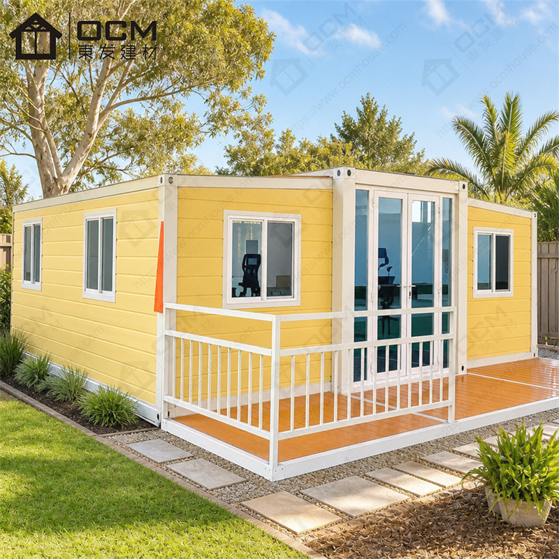 OCM 20ft Two-Bedroom Expandable Container House for Holiday Lets and Small Family Living