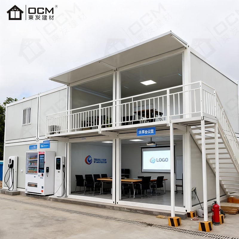 20Ft Multi-Functional Custom Flat Pack Container House - OCM Versatile Worksite Solution