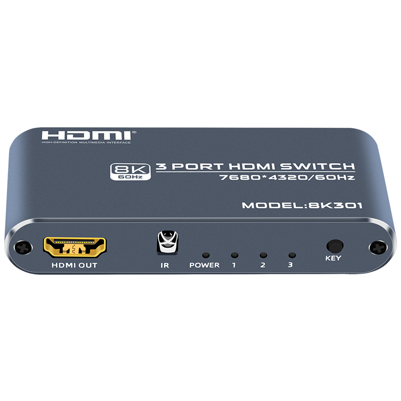 FJ-8K301 8K 3 Port HDMI Switch