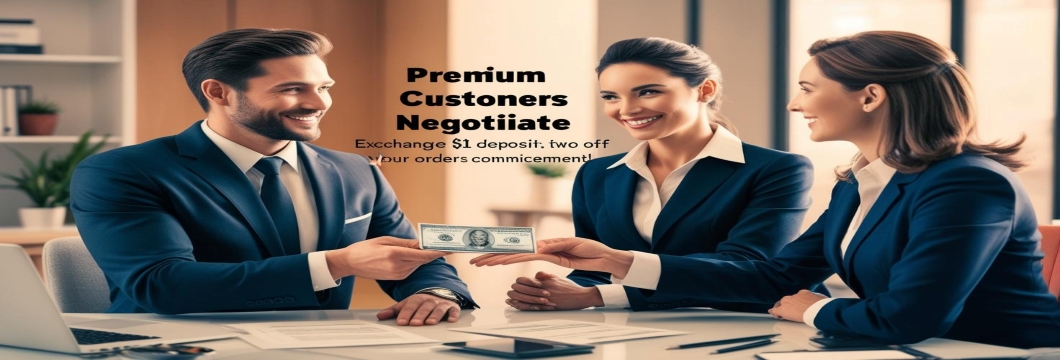 Premium Customer Places Order with Deposit
