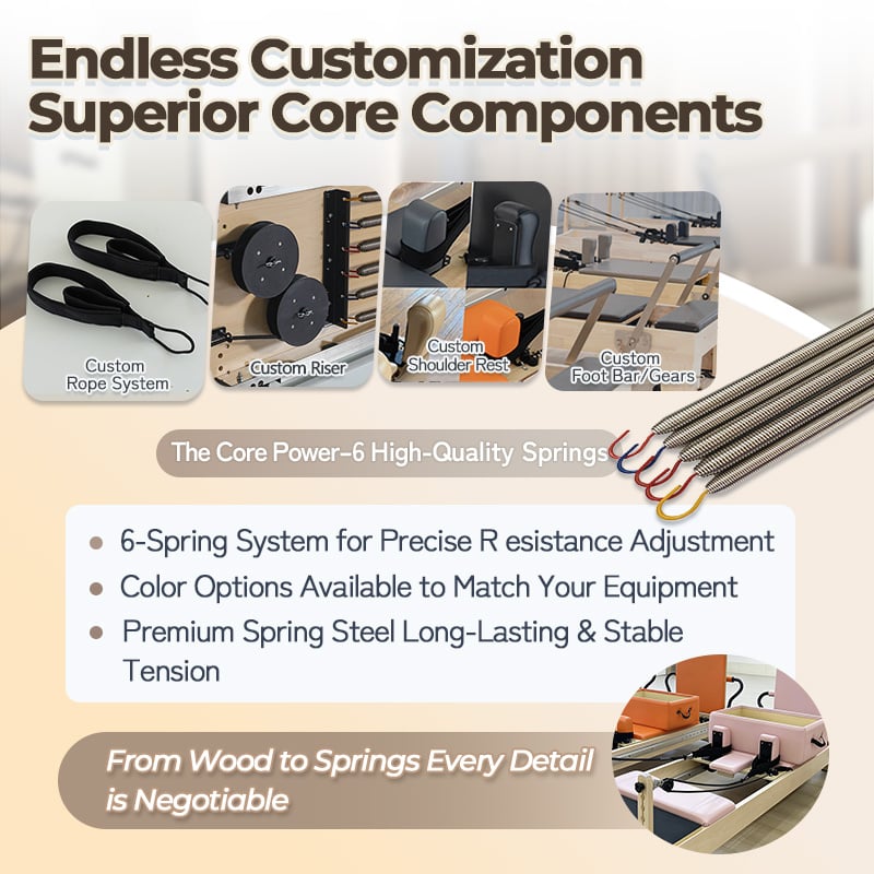 Maple Classical Pilates Reformer supplier