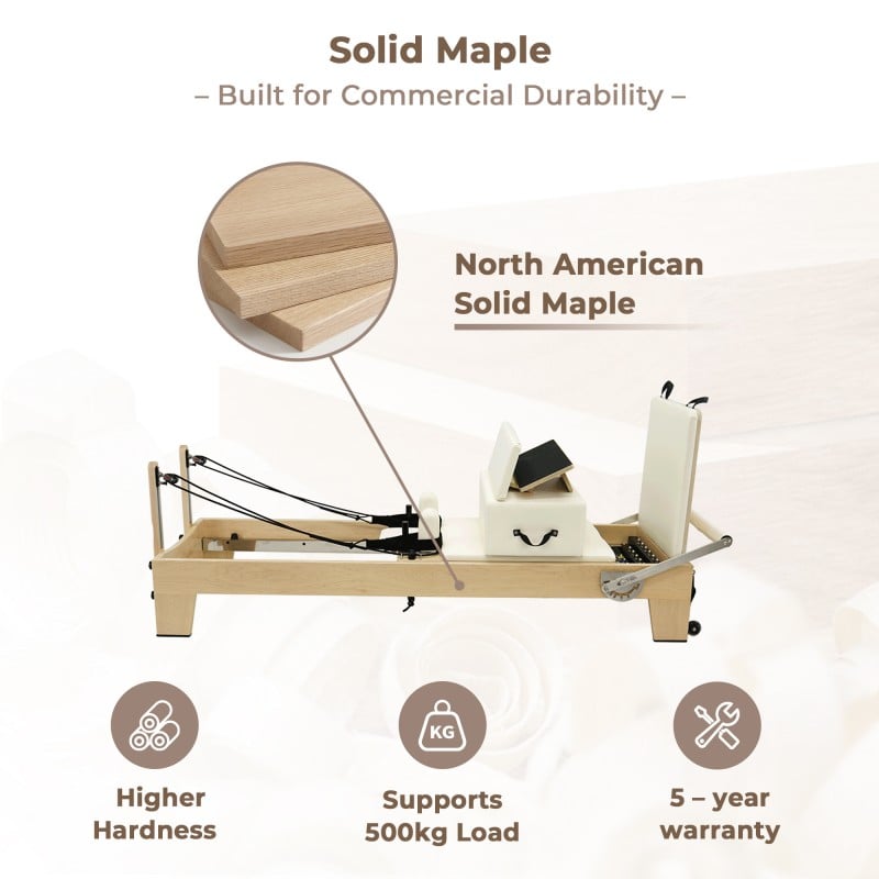 Maple Classical Pilates Reformer manufacture
