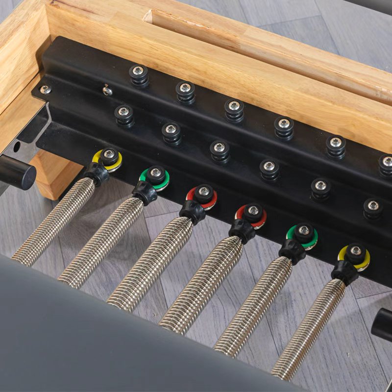 Oak Pilates Reformer with Half Tower
