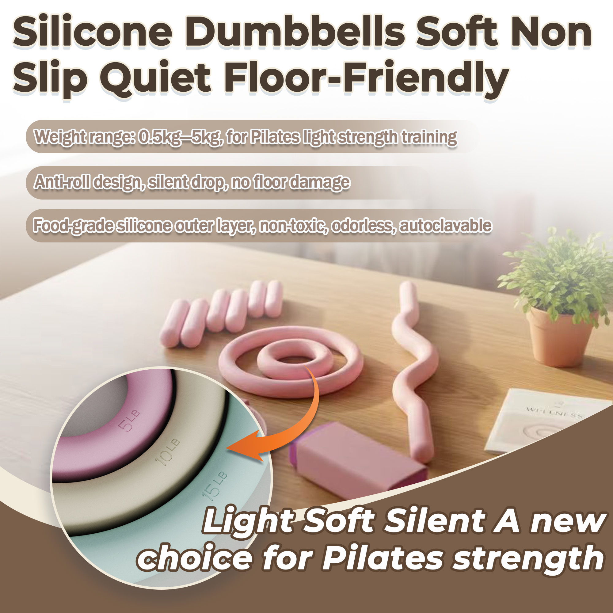 Silicone Dumbbells manufacture