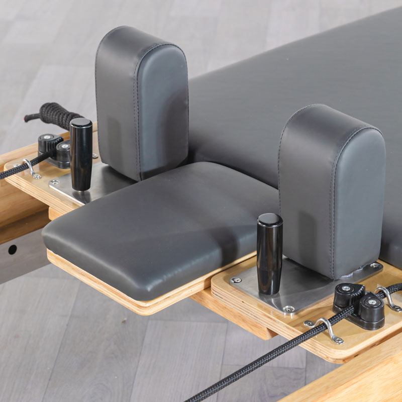 Oak Pilates Reformer with Half Tower
