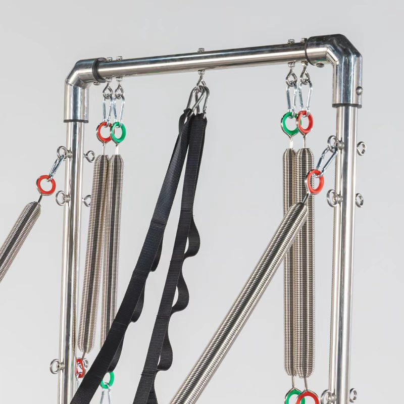 Aluminium Pilates Reformer with Half Tower
