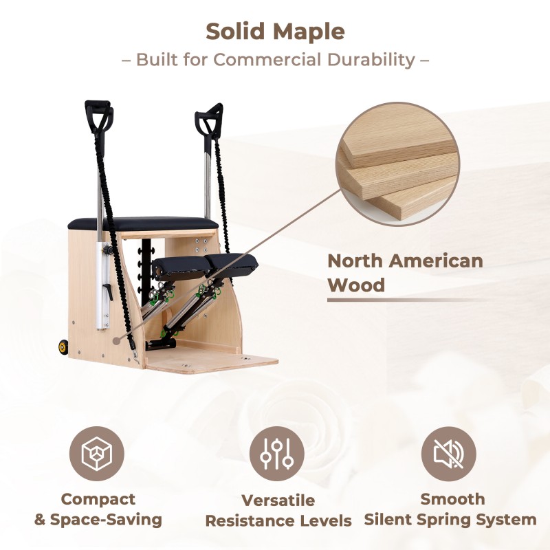 Maple Pilates Chairs manufacture