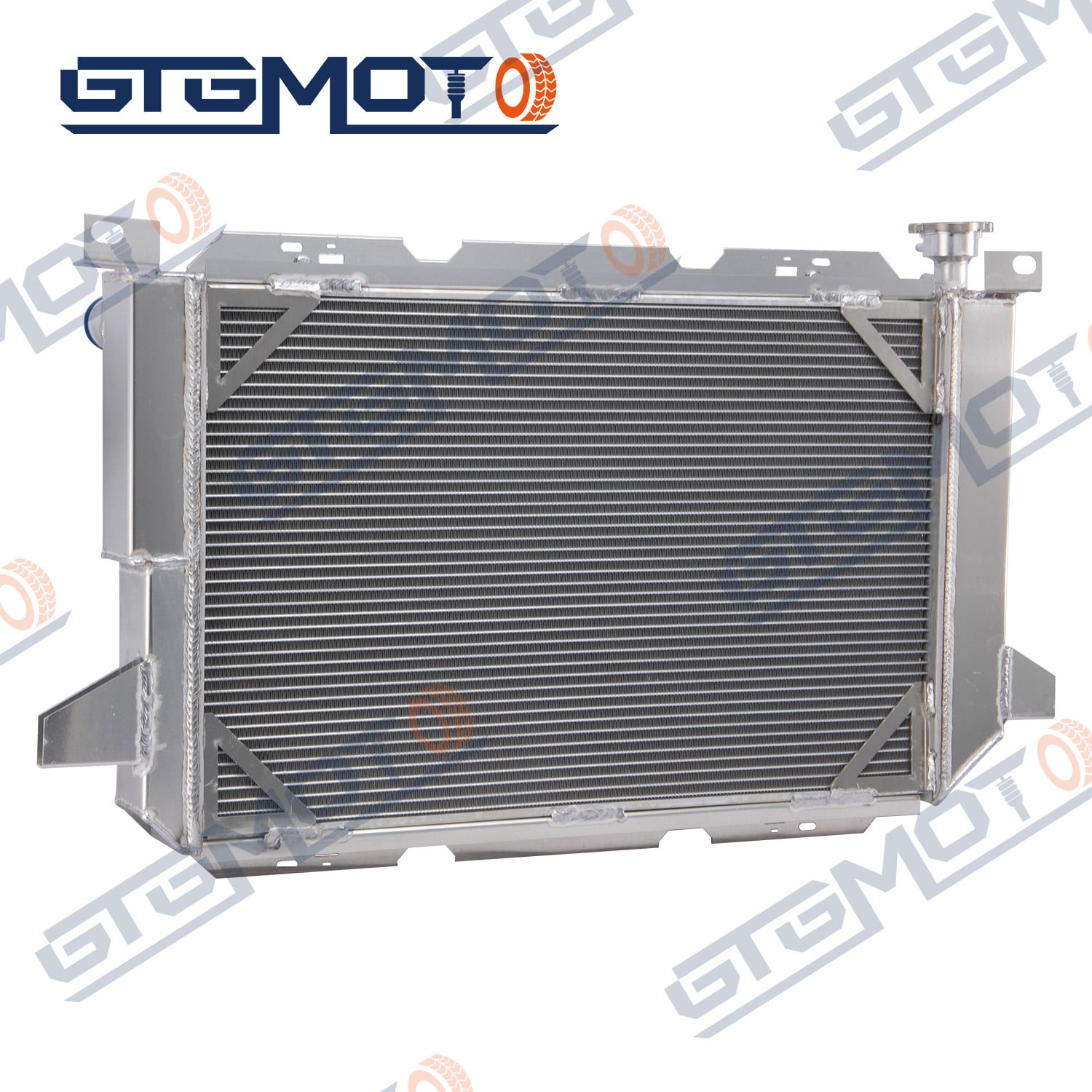 GTGMOTO Radiateur Adapté 68-77 Ford Bronco 289/302 Wagon Roadster 5.0L V8