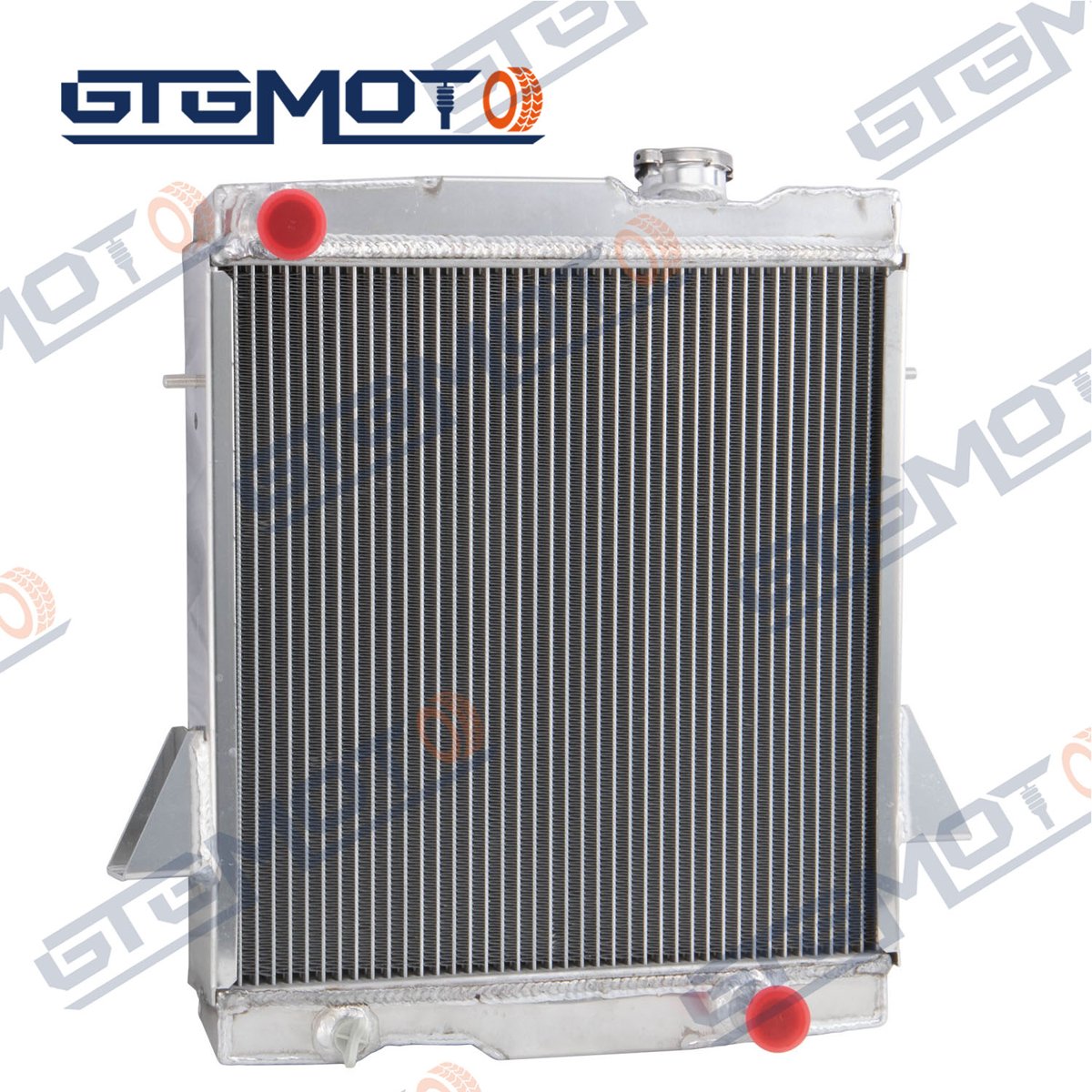 GTGMOTO sunkiosios klasės radiatorius ir ventiliatoriaus gaubtas Toyota Land Cruiser 60 serijos HJ60 HJ61 HJ62 1981–1989 m.