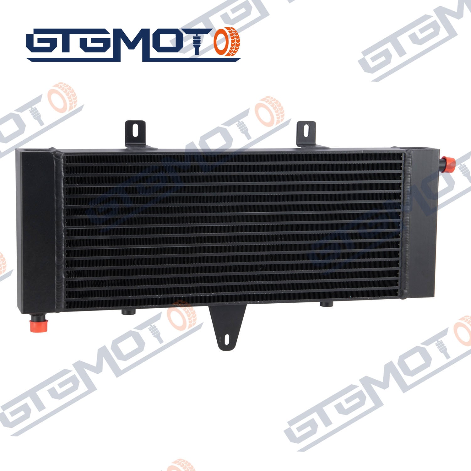 GTGMOTO Intercooler Ġdid tal-Aqua Ilma 381 x 165 x152MM 1200CFM 1200HP