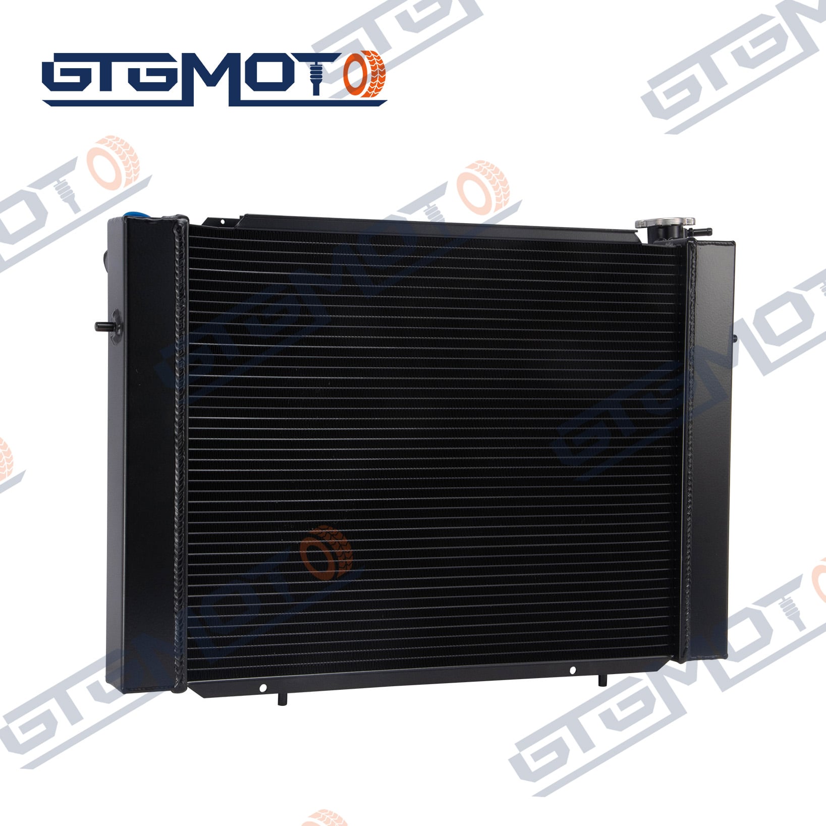 GTGMOTO Radiator Shroud Fan+Relay For Holden Commodore VN VG VR VP VS V6 3.8L MT Aluminum