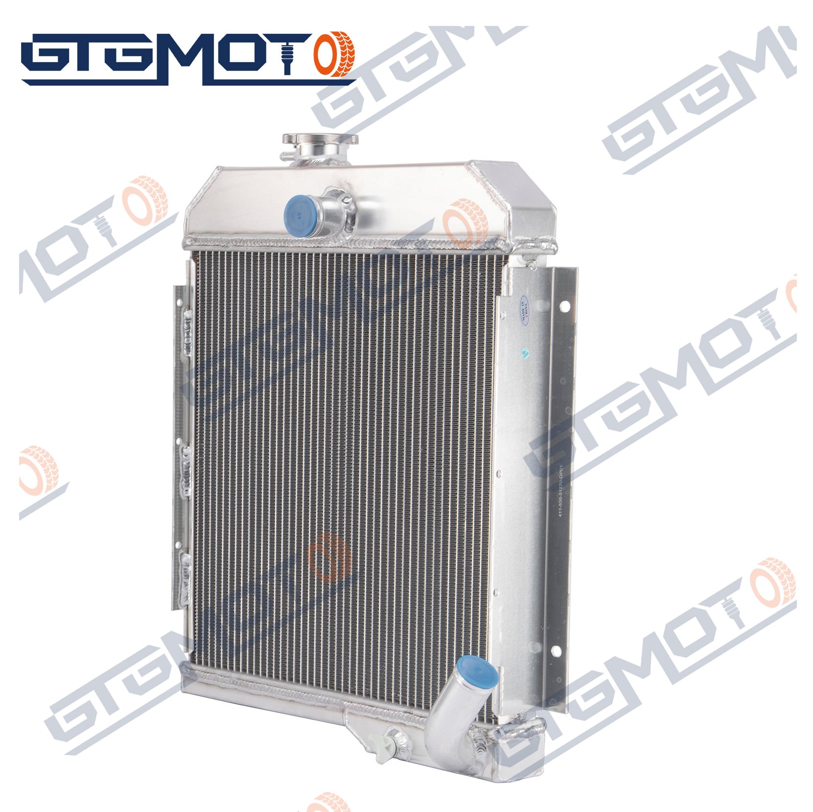 GTGMOTO Radiator For 1983-97 1996 Ford F250 F350 6.9L 7.3L Diesel 1995 Aluminum 
