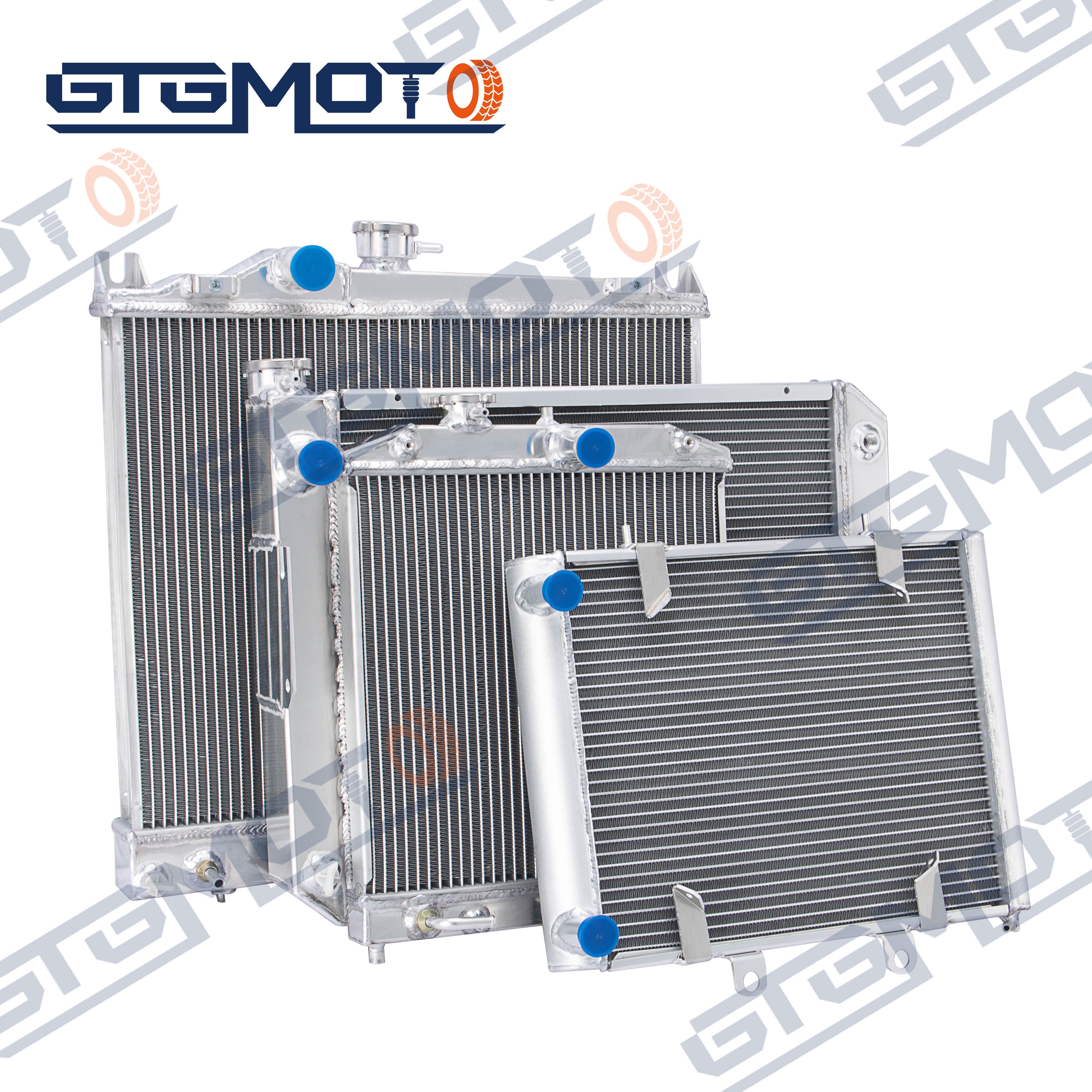 GTGMOTO Radiator For Kubota B6100 B7100 B6100HST-E B7100HST-DT 15553-72060 Aluminum