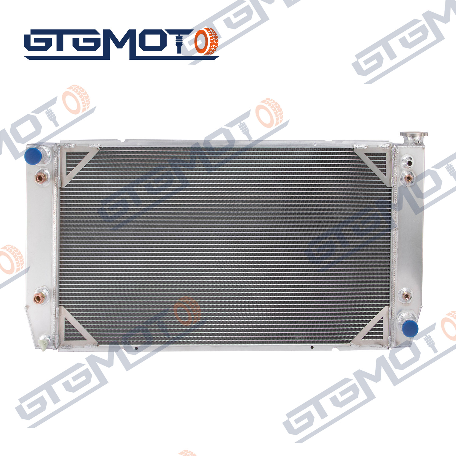Ραδιάτορας GTGMOTO Για 1965-167 Pontiac GTO/Tempest/LeMans V8 5.3L/6.6L 1680