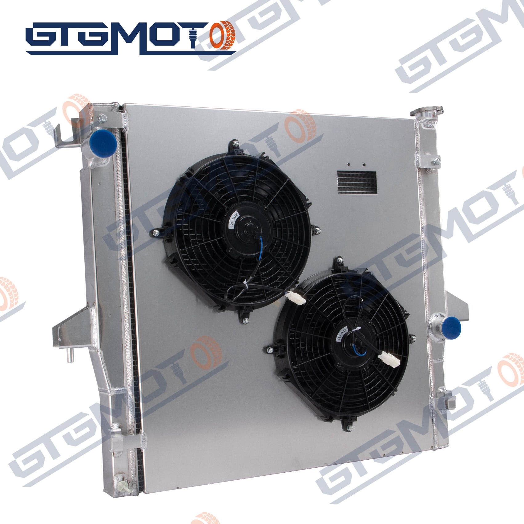 GTGMOTO Radiator For 1989-1991 Chevy GMC TRUCK R/V 2500 3500 Suburban 7.4L V8 MT