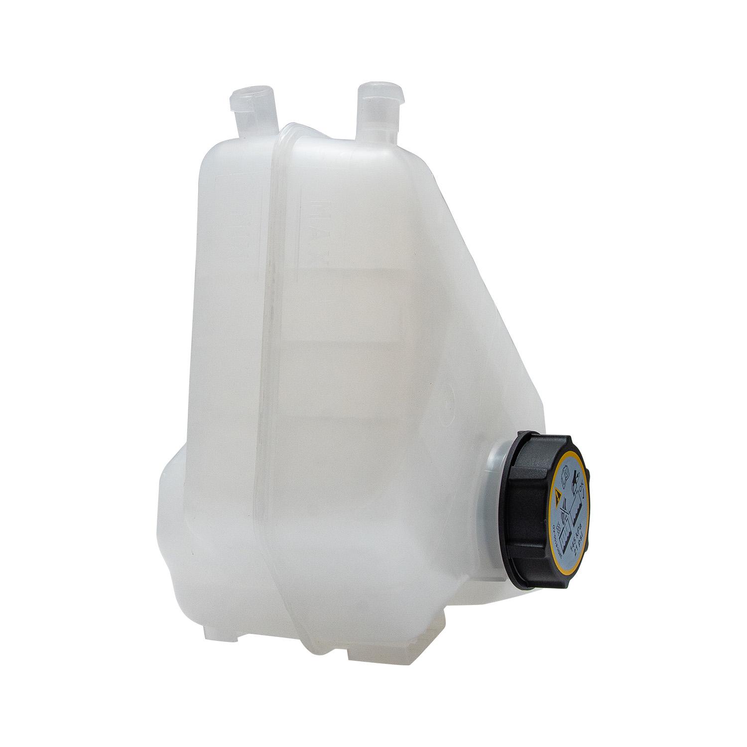 How are overflow tanks customized for different vehicle platforms?