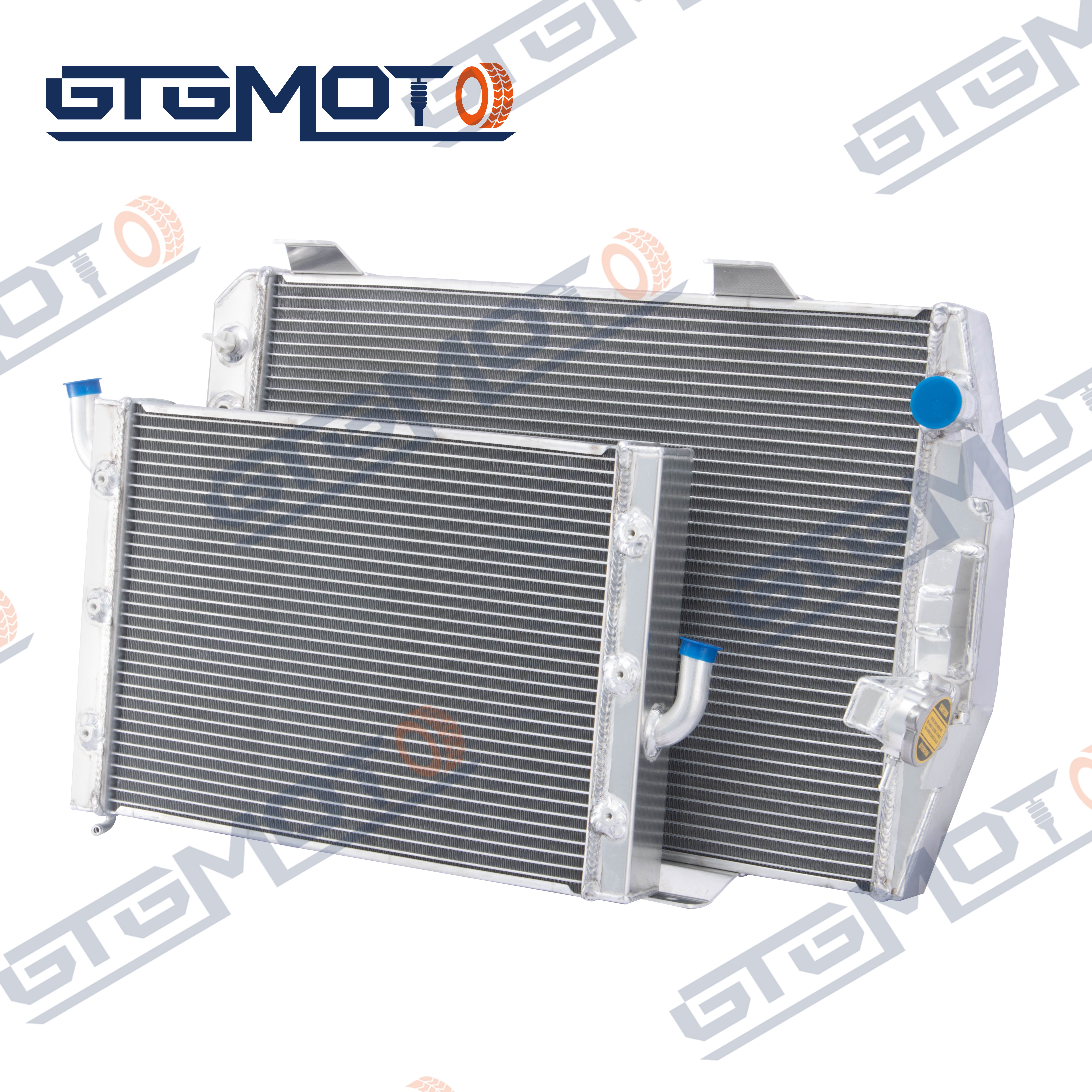 GTGMOTO रेडिएटर 1999-2005 ford F250 F350 F450 6.8L 7.3L POWERSTROKE के लिए एल्यूमिनियम