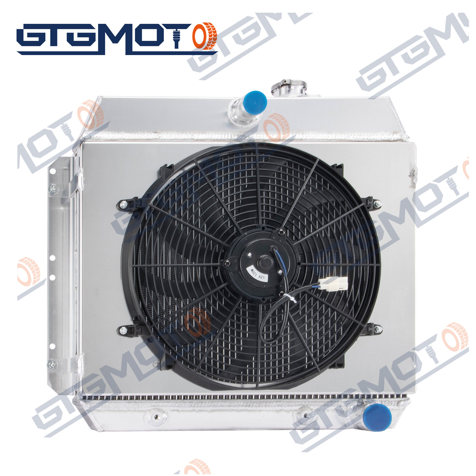Radiator GTGMOTO Untuk Siri Chevy Kodiak GMC Topkick 1997-2002 98 99 2001 Aluminium