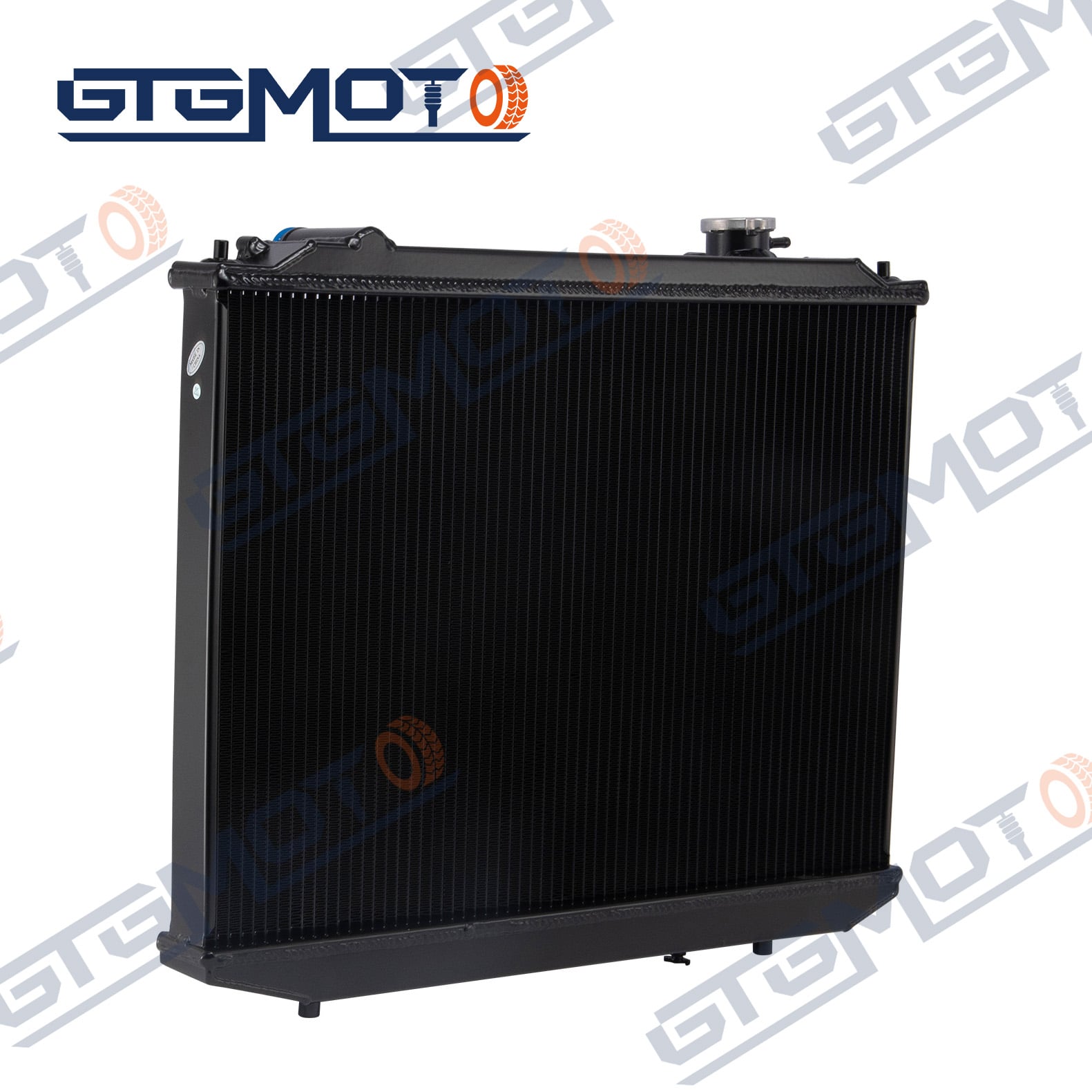 GTGMOTO Køler til 1960-1984 Toyota Land Cruiser FJ40 FJ45 4.6L 3.9L Aluminium