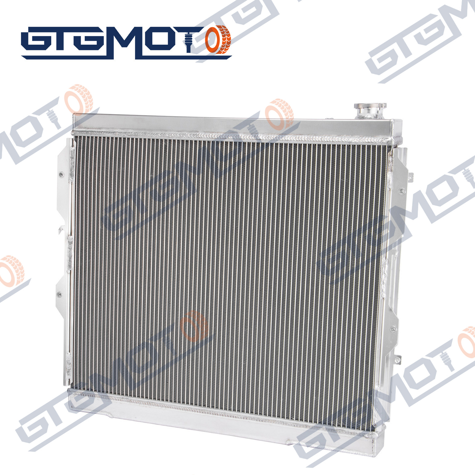 GTGMOTO 17710-07G10 라디에이터 For 2003-2008 SUZUKI LT-Z400 LTZ400 KFX400 DVX40 알루미늄 라디에이터