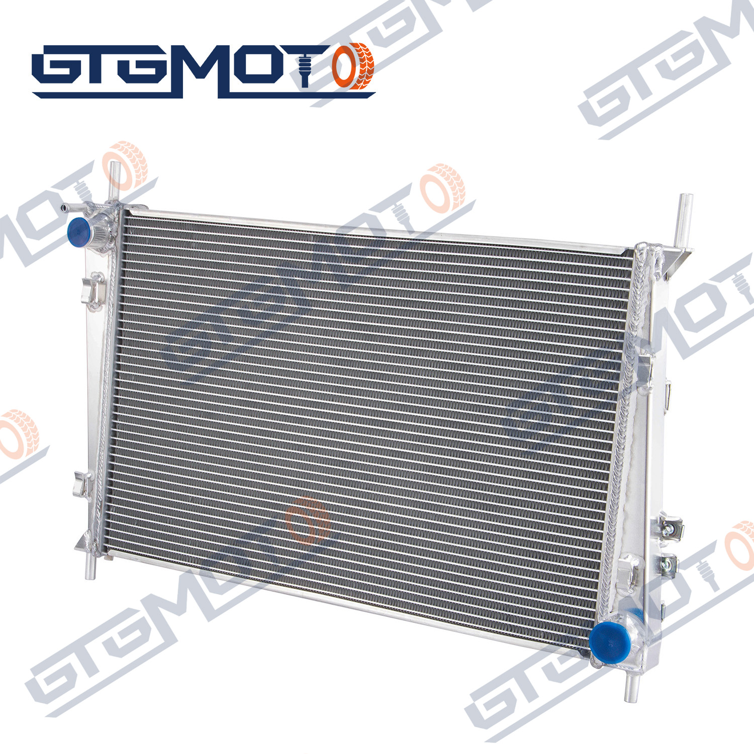 GTGMOTO Radiator Shroud Fan For 1941-1949 International Harvester Truck Aluminum Radiator