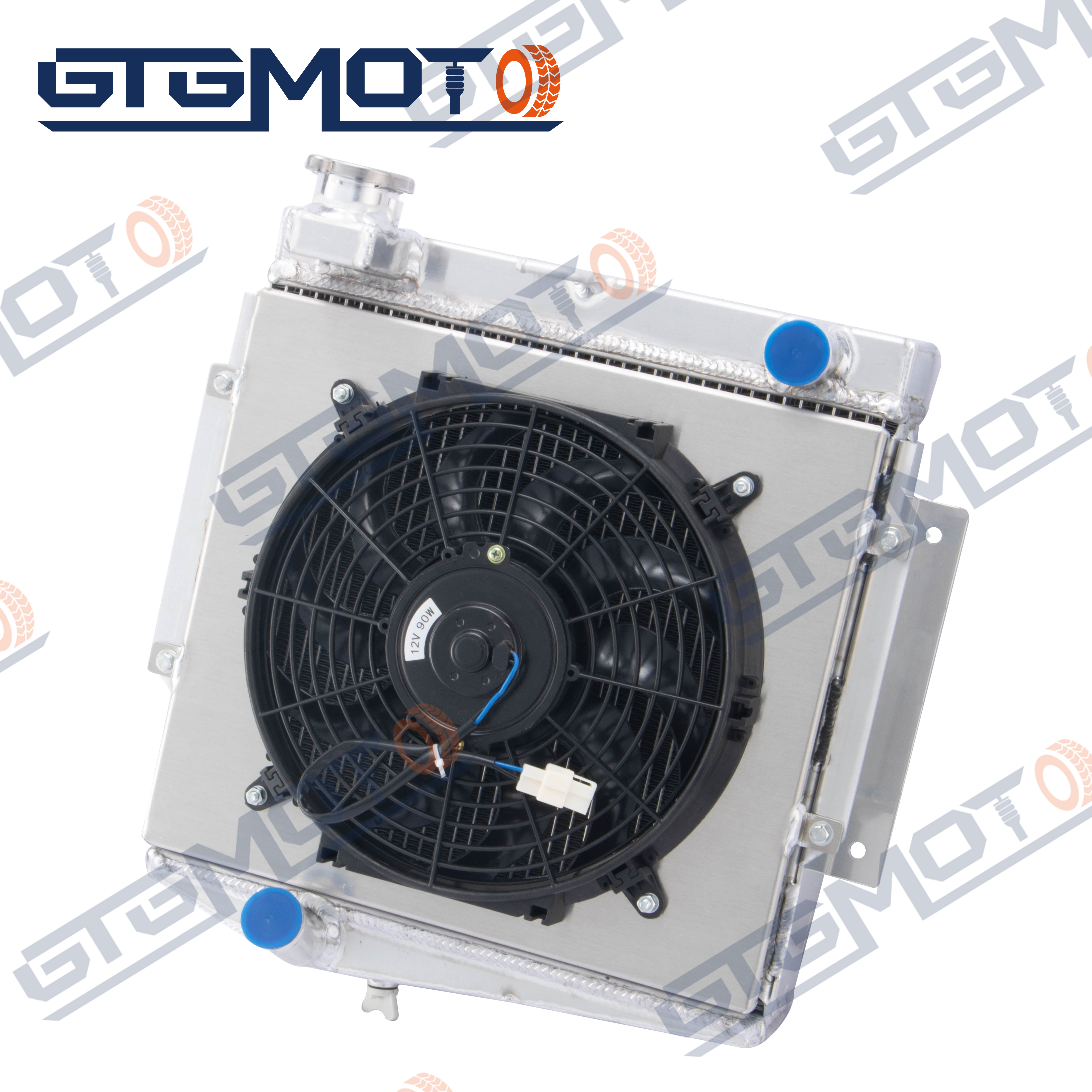 GTGMOTO Radiátor pro Toyota Pickup 1984-1995 a 4Runner 1992-1995 s motorem 2.4L l4