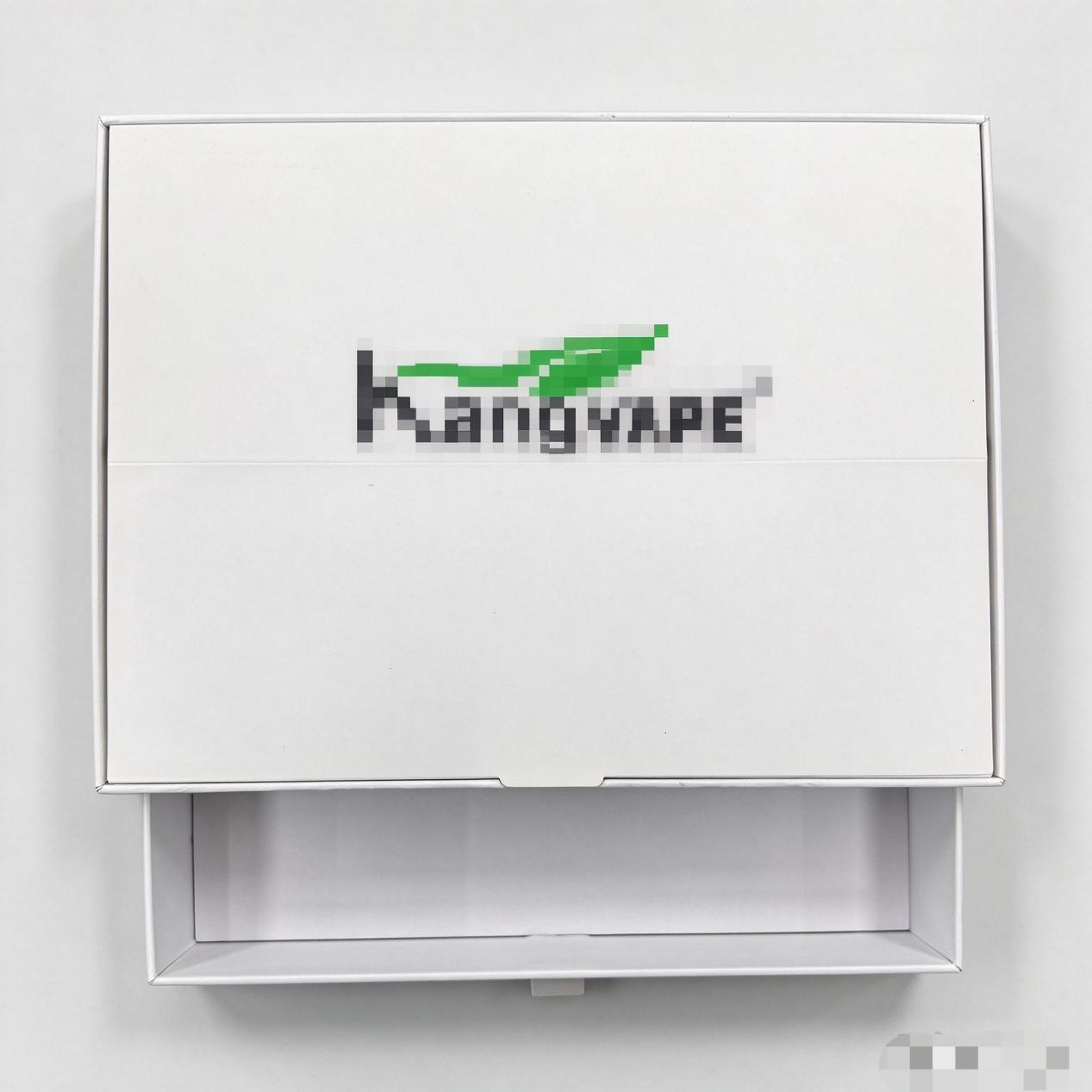 Ultra-Minimalist Pure White Cardboard Box