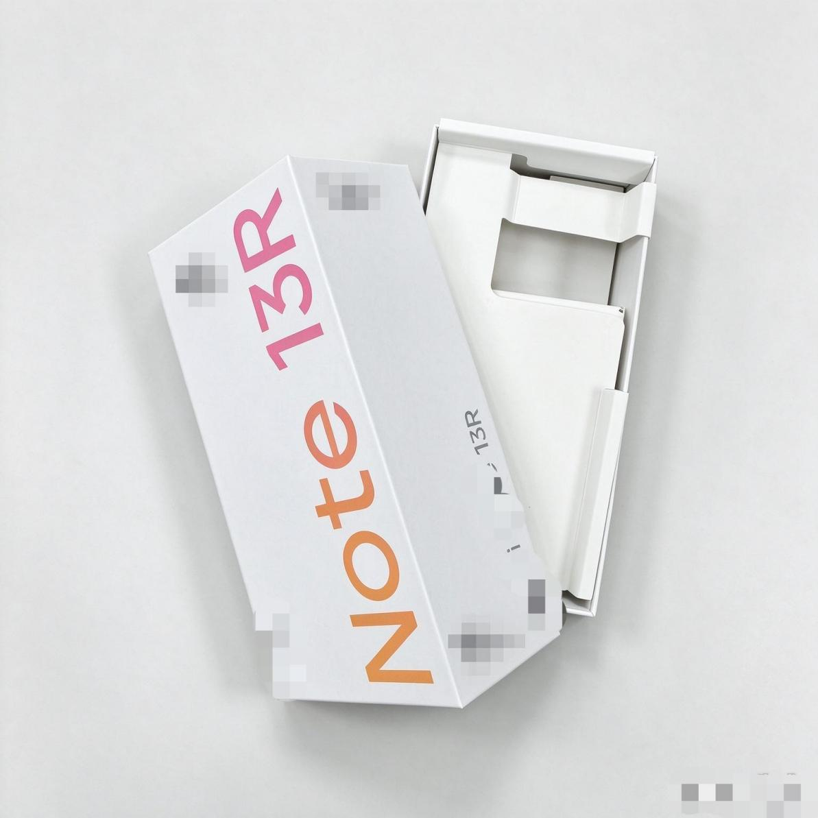 Minimalist White Lid-and-Base Box for Smartphones