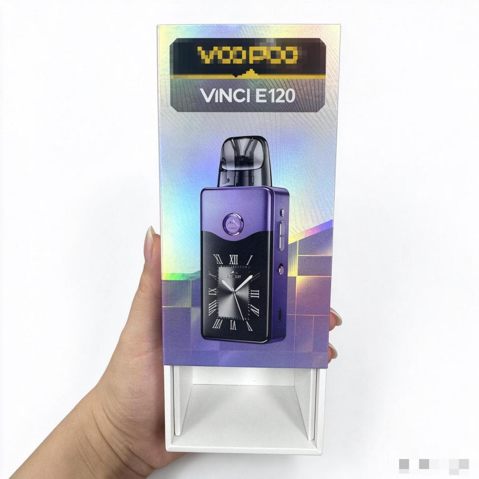 Holographic Laser Sleeve Drawer Box for E-cigarettes